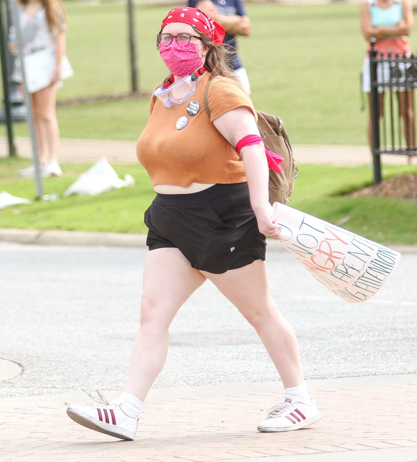 Auburn Students & Community for Change protest and march